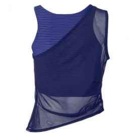 Женский топ Nike Court Dri-FIT Slam (Blue) для большого тенниса  